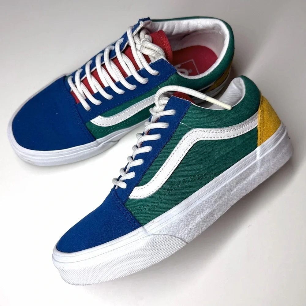 Vans Women’s Yacht Club Old Skool Athletic Skateboard Shoes Size- 6